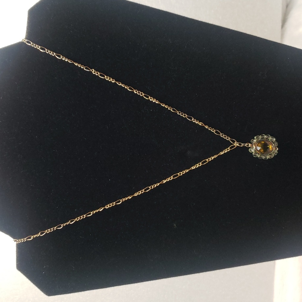 Banana Republic Gold-Tone, Pendant Necklace.